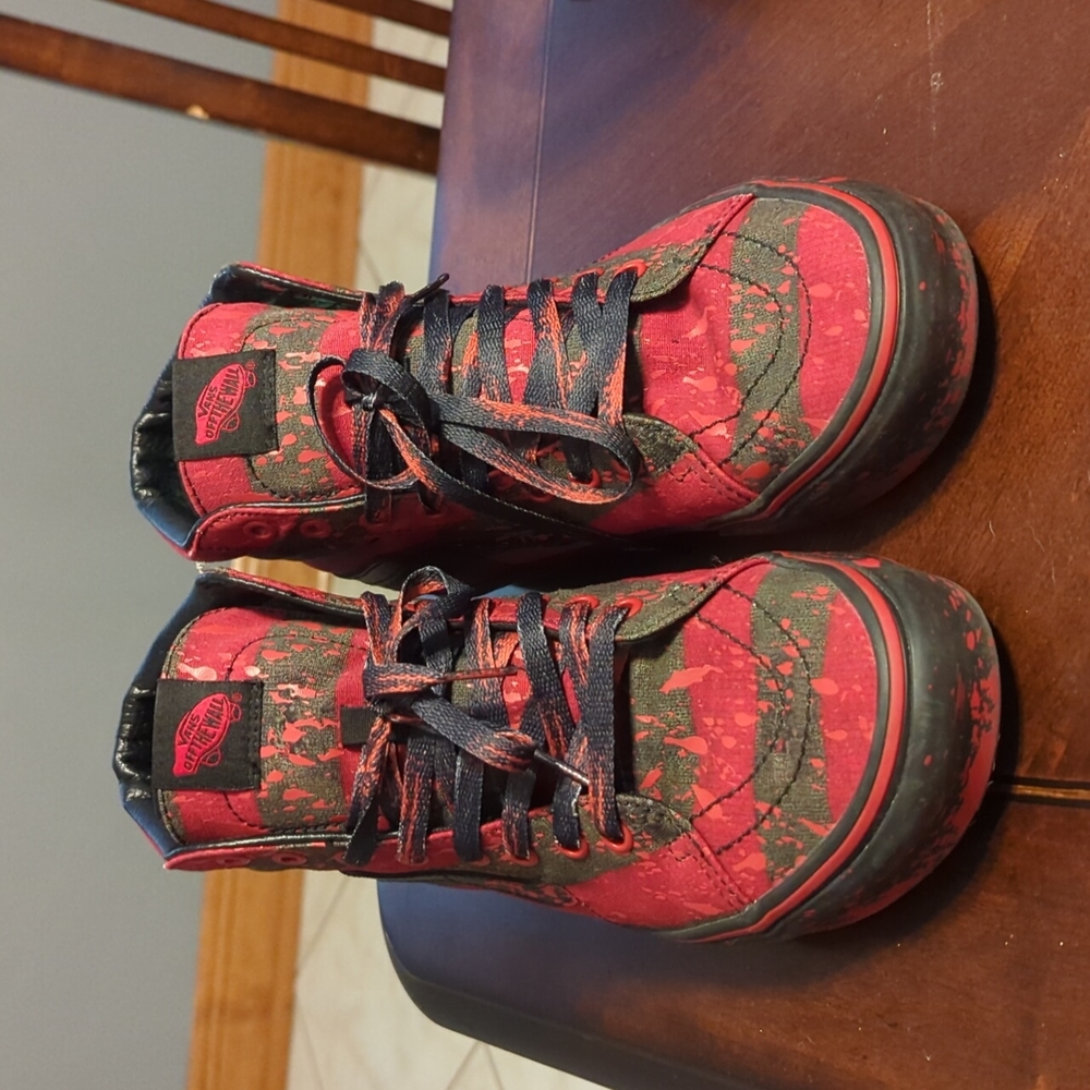 Nightmare on Elm Street Exclusive Vans